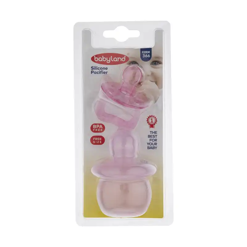 پستانک ارتودنسی بیبی لند مدل 366 به همراه قاب محافظ