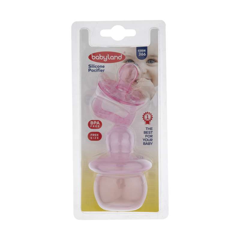 پستانک ارتودنسی بیبی لند مدل 366 به همراه قاب محافظ پستانک ارتودنسی بیبی لند مدل 366 به همراه قاب محافظ