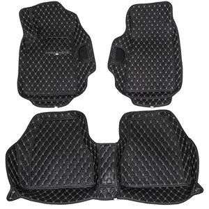 کفپوش 5 بعدی خودرو مدل چرم گلدوزی مناسب برای دنا