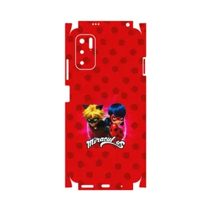 MAHOOT Ladybug and Cat Noir-FullSkin Cover Sticker for Xiaomi Redmi Note 10 5G