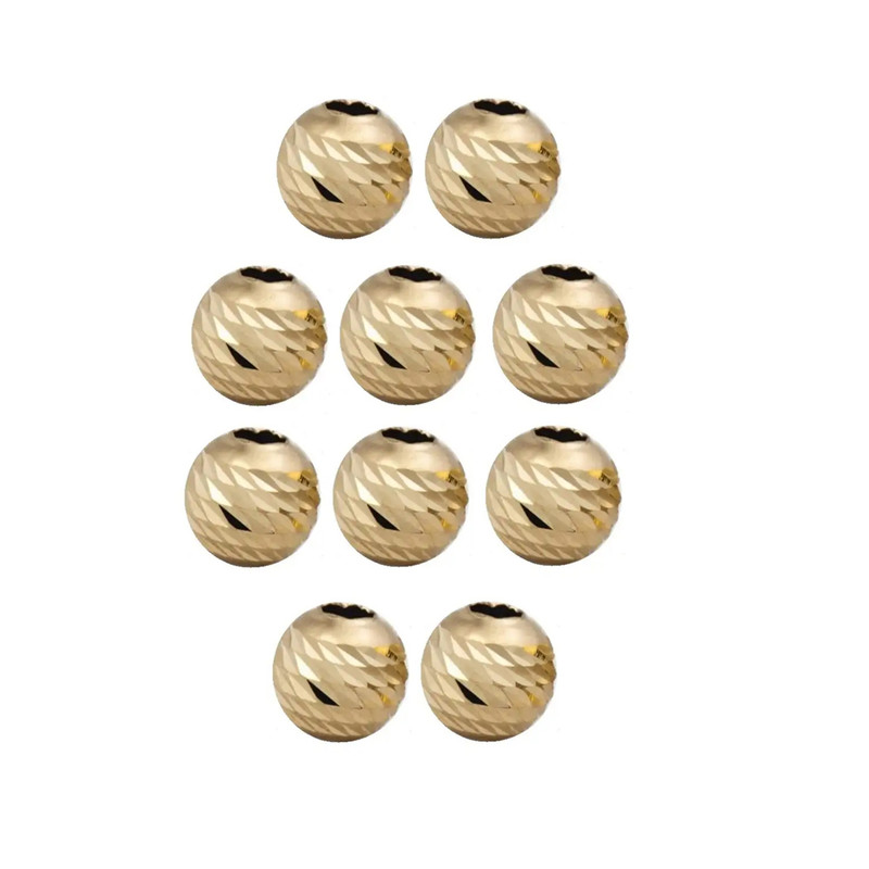 طلا گرمی 18 عیار طلای ترنم مدل گوی بسته 10 عددی