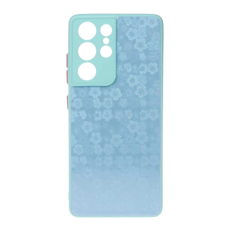 کاور طرح گل کد 248 مناسب برای گوشی موبایل سامسونگ Galaxy S21 Ultra