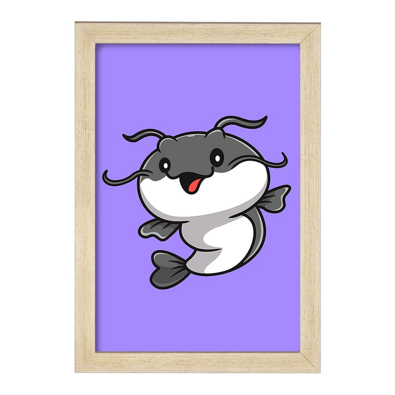 تابلو خندالو مدل حیوانات بامزه پنگوسی کد 29651