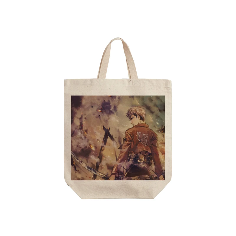 ساک خرید ترمه طراحان ایده مدل Attack on Titan کد strm0378 - S