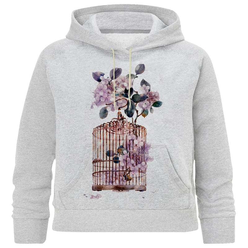 هودی دخترانه مدل  گل کد M 96