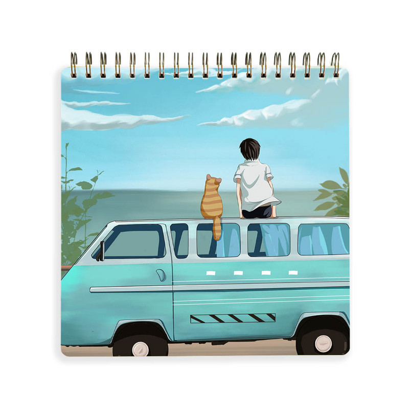 دفتر یادداشت باژیکان طرح گربه کد 20100023