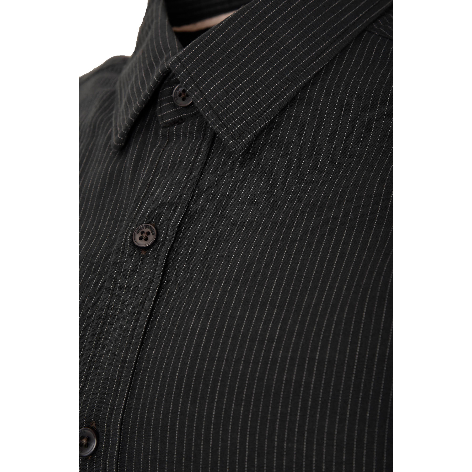 پیراهن آستین بلند مردانه بادی اسپینر مدل 3999 کد 1 رنگ ذغالی