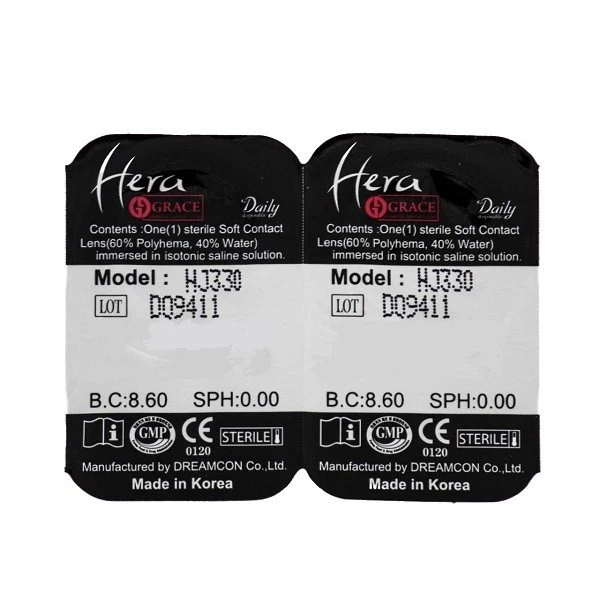 لنز چشم هرا گریس شماره 3 رنگ خاکستری تیره