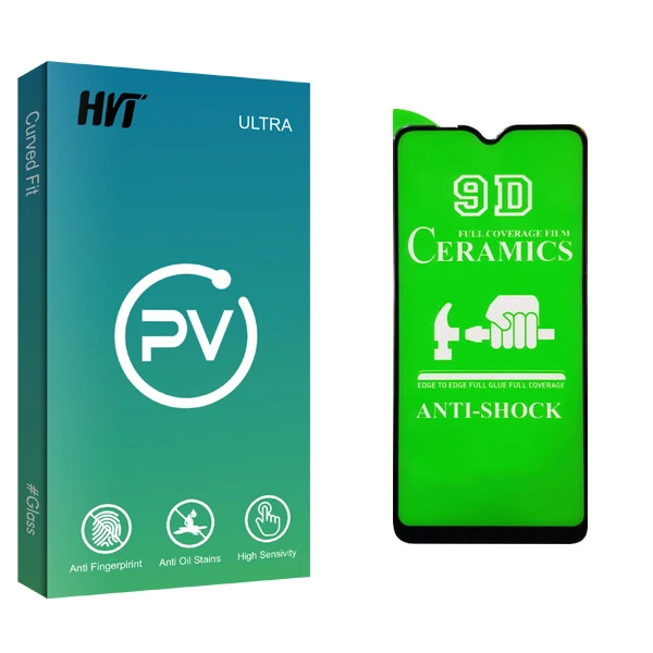 محافظ صفحه نمایش سرامیکی اچ وی تی مدل PV glass مناسب برای گوشی موبایل سامسونگ Galaxy A10