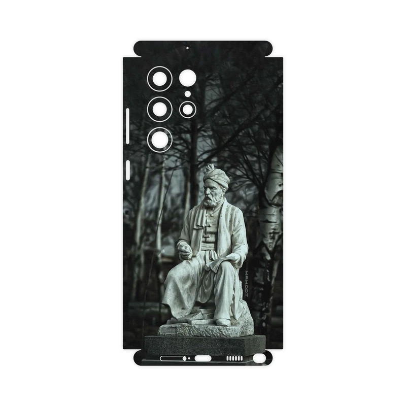 برچسب پوششی ماهوت مدل Ferdowsi-Logo-FullSkin مناسب برای گوشی موبایل سامسونگ Galaxy S22 Ultra 5G