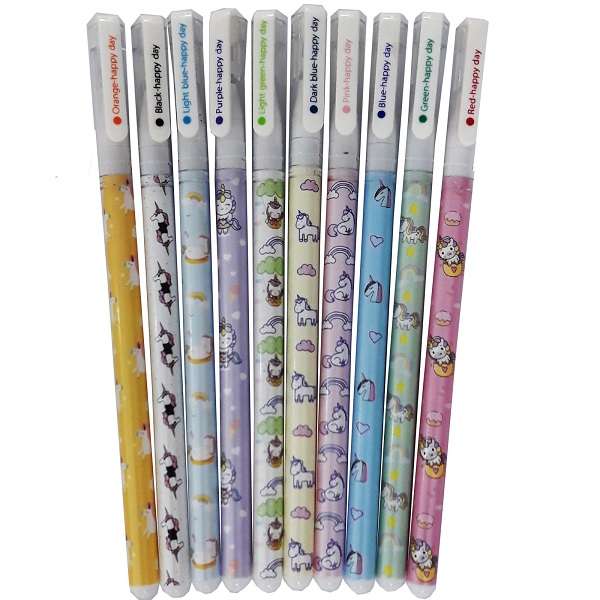 روان نویس مدل هپی دی طرح یونیکورن کد 110 مجموعه 10 عددی روان نویس مدل هپی دی طرح یونیکورن کد 110 مجموعه 10 عددی