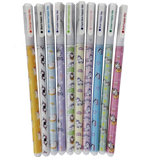 روان نویس مدل هپی دی طرح یونیکورن کد 110 مجموعه 10 عددی روان نویس مدل هپی دی طرح یونیکورن کد 110 مجموعه 10 عددی