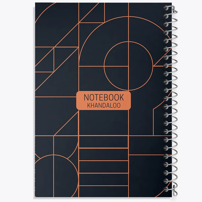 دفتر ژورنال نویسی 50 برگ خندالو مدل نقطه ای طرح مدرن کد N1302