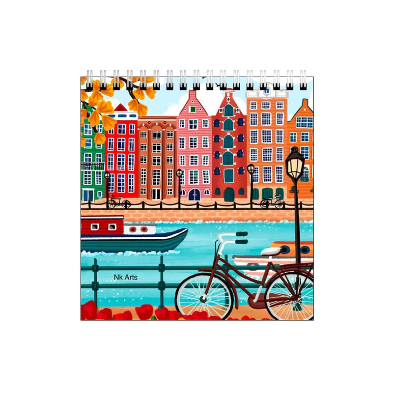 دفتر طراحی طرح منظره پاییزی کد 0431234