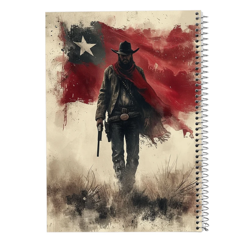دفتر لیست خرید 50 برگ مدوپد مدل رد دد red dead کد DF13501