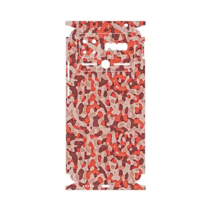MAHOOT Red Infantry Army-FullSkin Cover Sticker for Xiaomi Poco C40