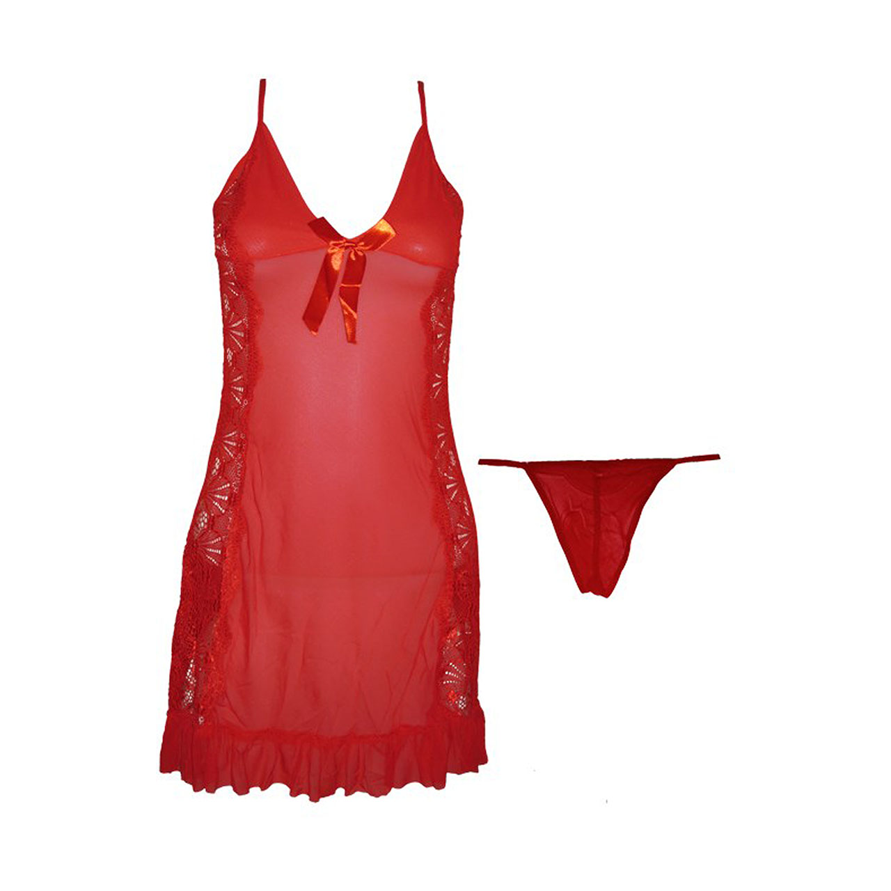 لباس خواب آلبینکا کد 8350 Red