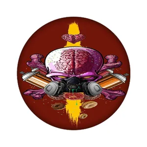 استیکر تزئینی موبایل مدل مغز کد 3913