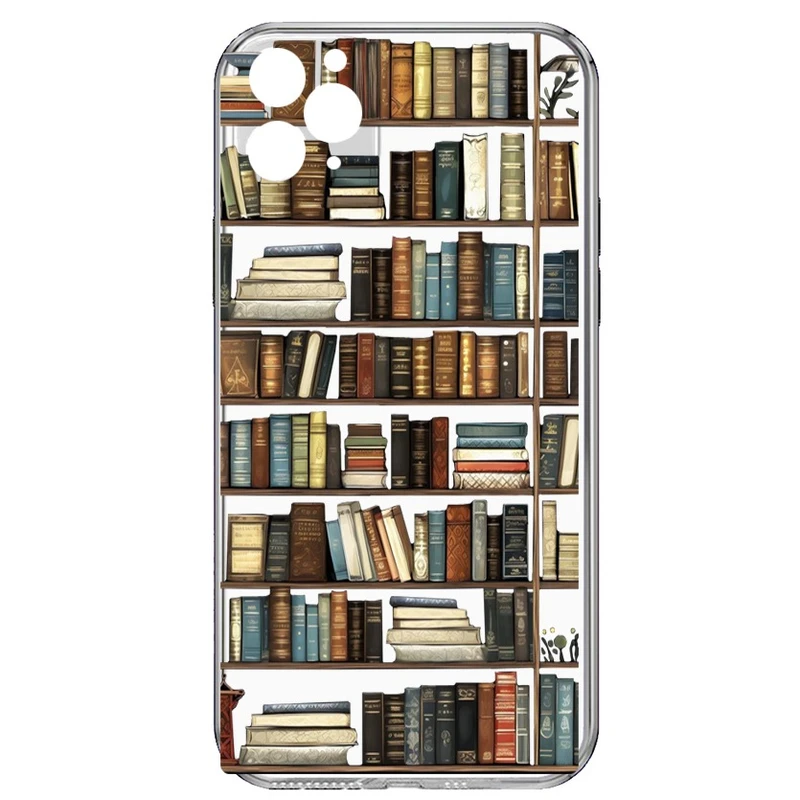 کاور طرح Library مناسب برای گوشی موبایل اپل Iphone 12 Pro 