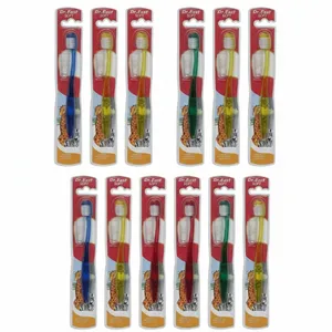 مسواک کودک دکتر ایست مدل زرافه مجموعه 12 عددی