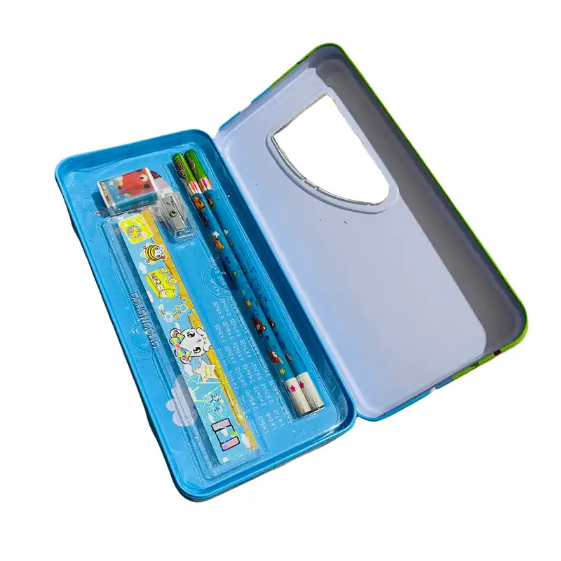 بسته لوازم تحریر مدل جامدادی مجموعه 6 عددی