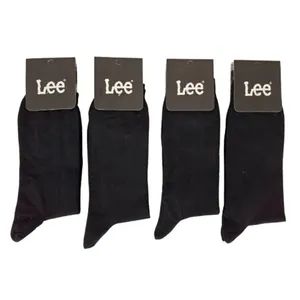 جوراب ساق بلند مردانه مدل d1112 بسته 4 عددی 