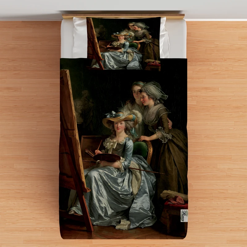 سرویس ملحفه رنس مدل B2-10704 یک نفره 2 تکه