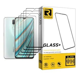 Randika Randika Glass MIX004 Screen Protector For Oppo A9x Pack Of 4