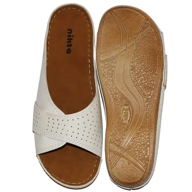 دمپایی زنانه نیکتا مدل 511-4 WH