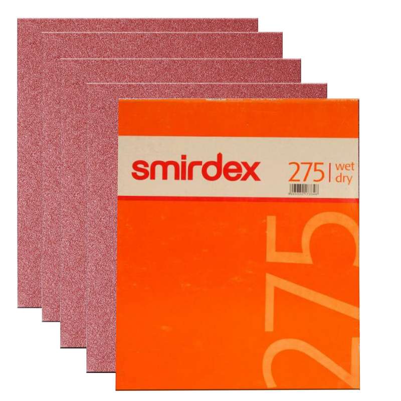 سنباده ضدآب اسمیردکس مدل SRX0-01500 زبری 1500 بسته 5 عددی