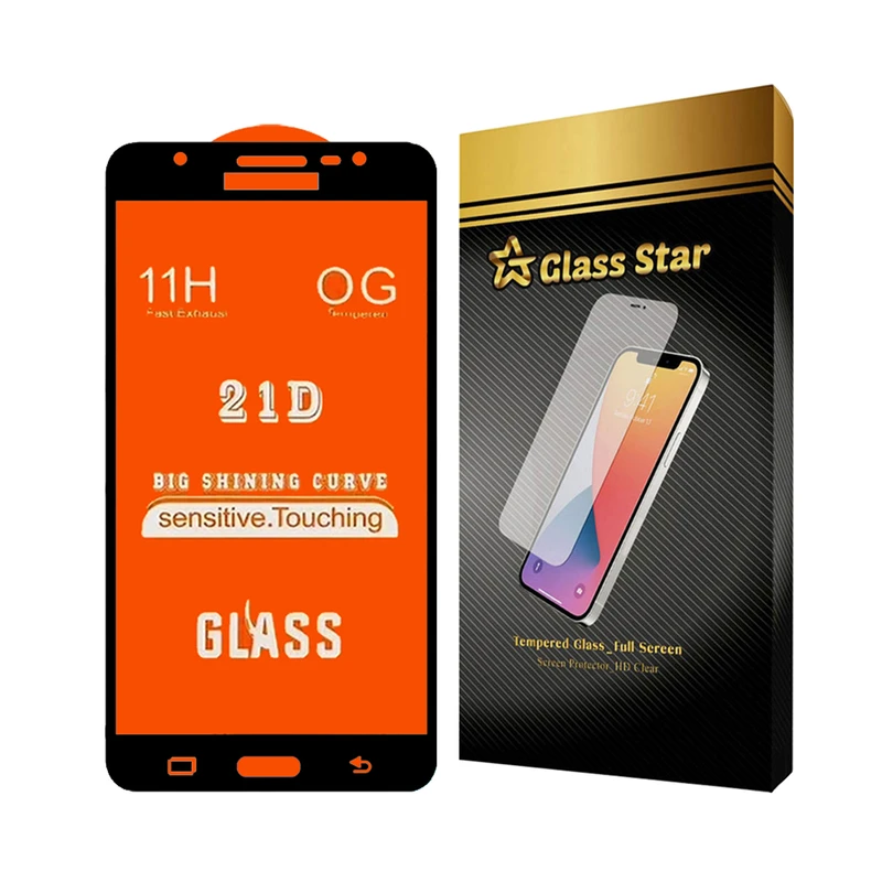 محافظ صفحه نمایش گلس استار مدل FULLGS مناسب برای گوشی موبایل سامسونگ Galaxy J5 2016 / Galaxy J510