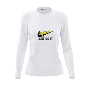 تی شرت آستین بلند زنانه مدل سیمپسون