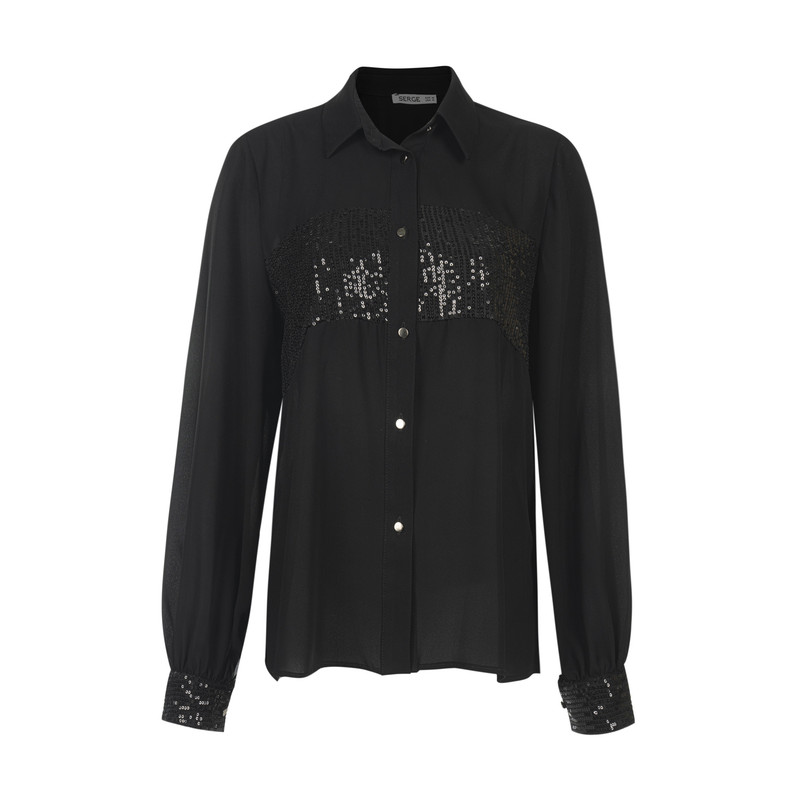 شومیز آستین بلند زنانه سرژه مدل 207341