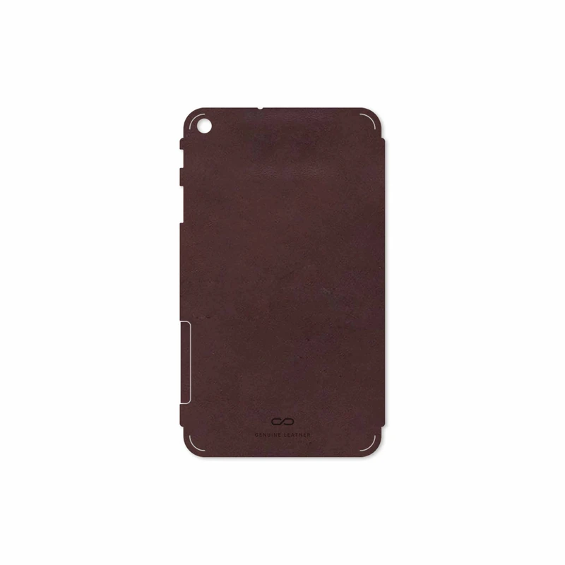 برچسب پوششی ماهوت مدل Matte-Dark-Brown-Leather مناسب برای تبلت هوآوی Mediapad T1 7.0 2015