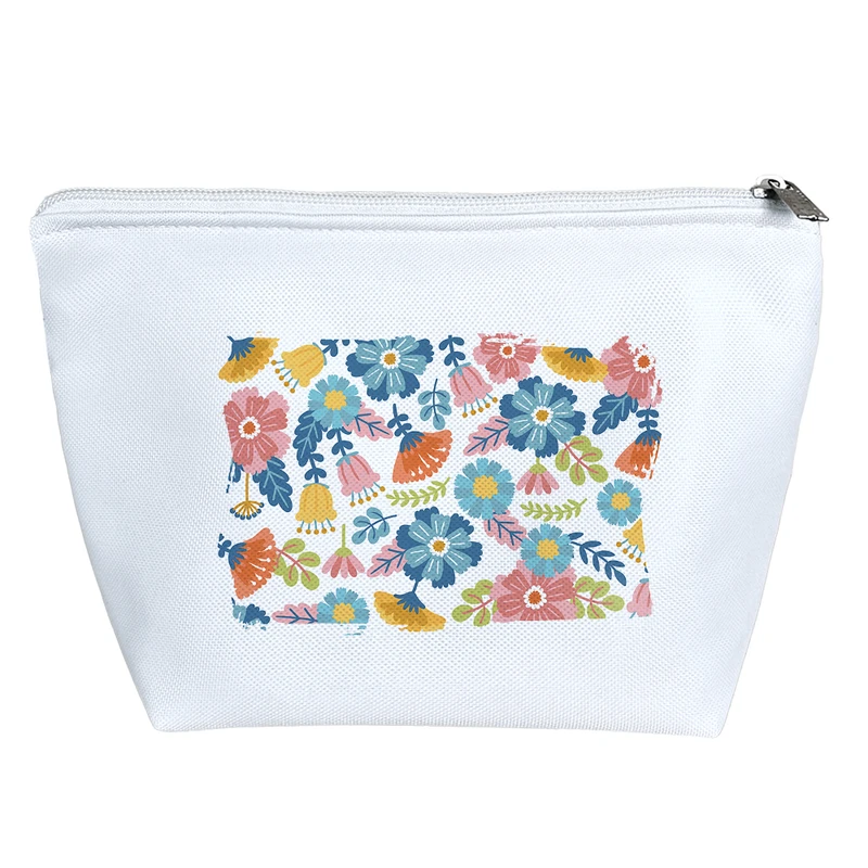 کیف لوازم آرایش دخترانه خندالو مدل گل گلی کد 3299