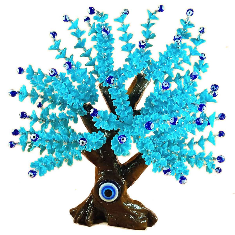 گل مصنوعی مدل درختچه چشم نظر
