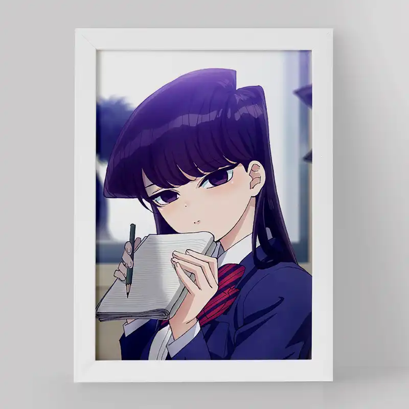 تابلو خندالو مدل انیمه کومی سان کد 16087