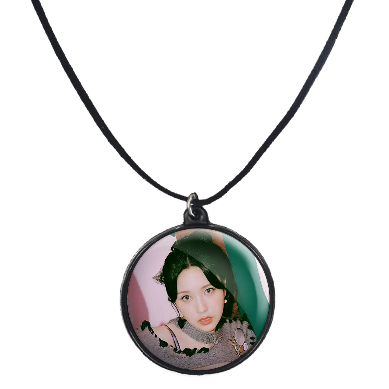 گردنبند پرمانه طرح تو ایس کد pmb.19768 مدل دو طرفه