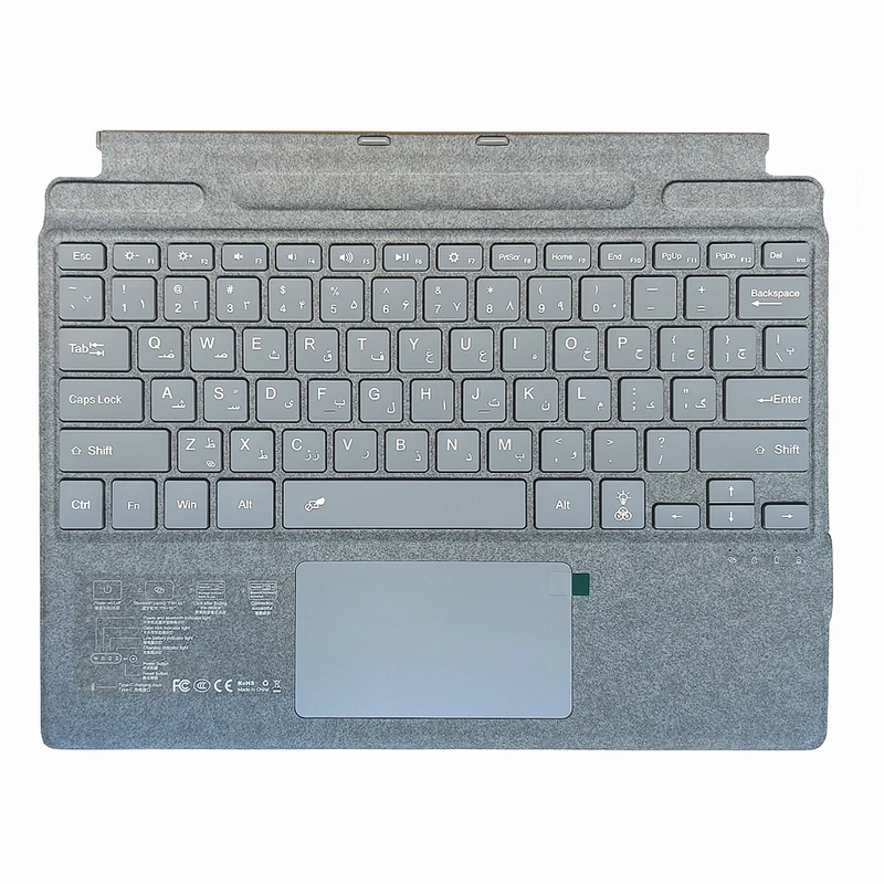 کیبورد بی‌سیم تبلت استرانگ مدل SF-2089D مناسب برای تبلت مایکروسافت Surface Pro 8/9/X/10/11