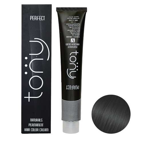 رنگ مو تونی سری طبیعی شماره 2.0 حجم 100 میلی لیتر رنگ مشکی