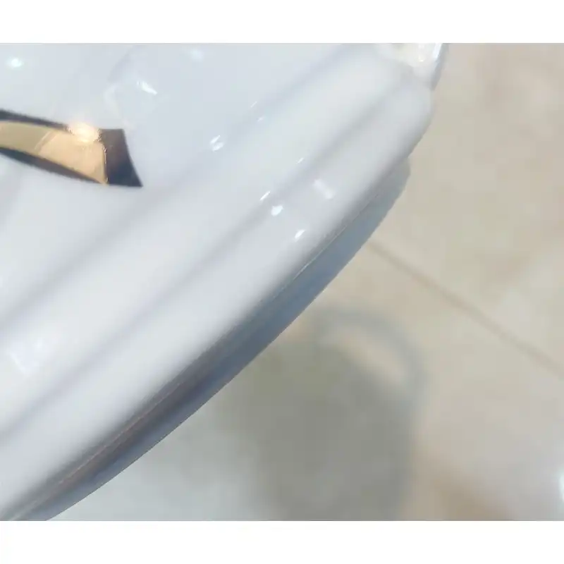 قوری توس چینی مدل کف پهن کد SM30