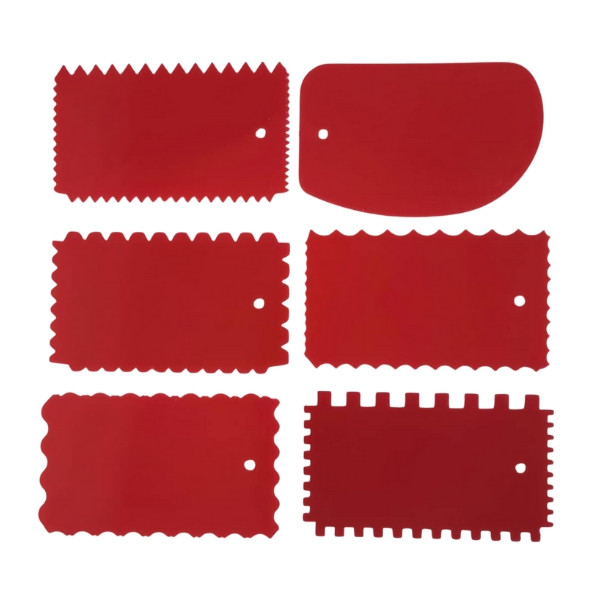 کاردک نقاشی مدل شانه ای بسته 6 عددی