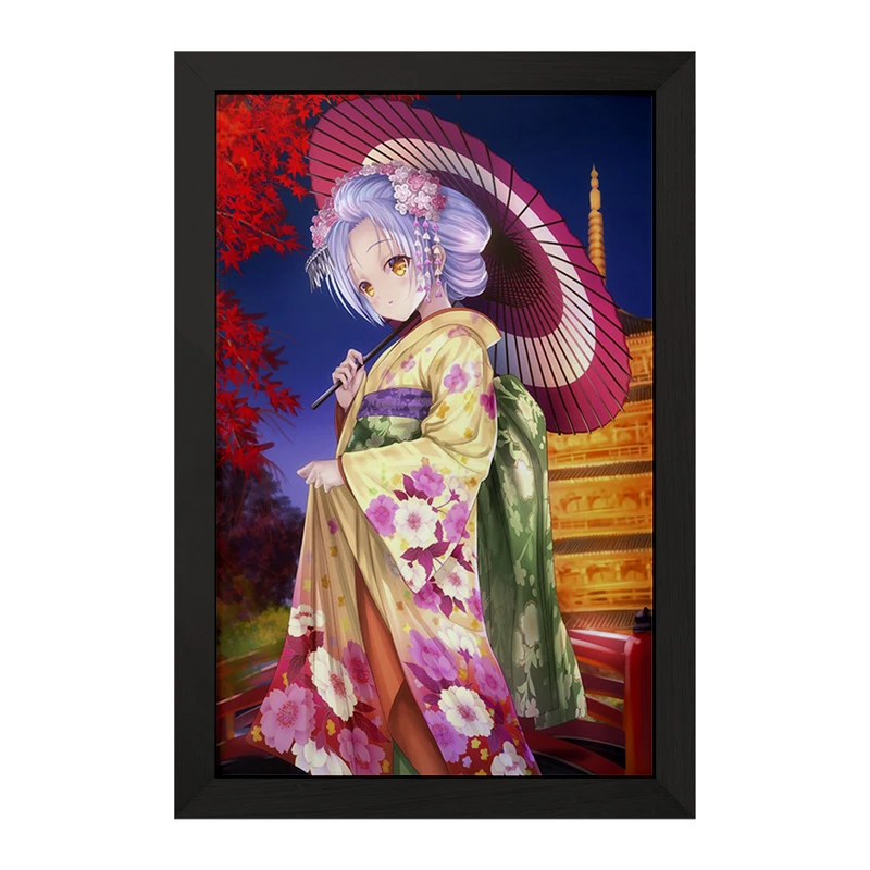 تابلو خندالو مدل کاناده انیمه آنجل بیتس کد 31928