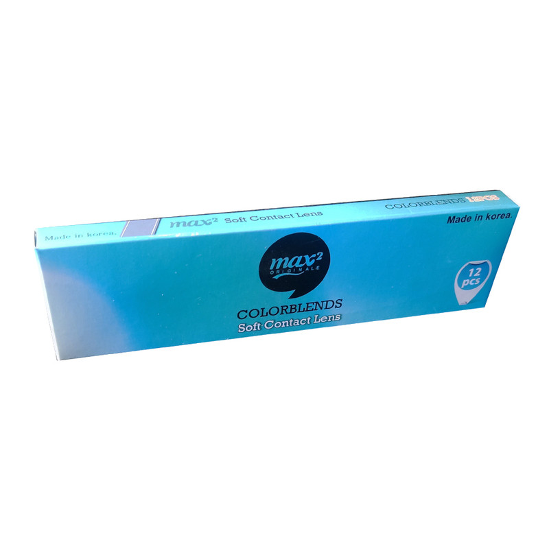 لنز چشم مکس تو مدل Soft رنگ آبی یخی بسته 12 عددی لنز چشم مکس تو مدل Soft رنگ آبی یخی بسته 12 عددی