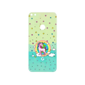 MAHOOT Rainbow unicorn adventure Cover Sticker for Google Pixel