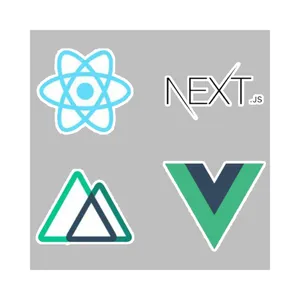 استیکر لپ تاپ و موبایل گوفی طرح برنامه نویسی  مجموعه 4 عددی 