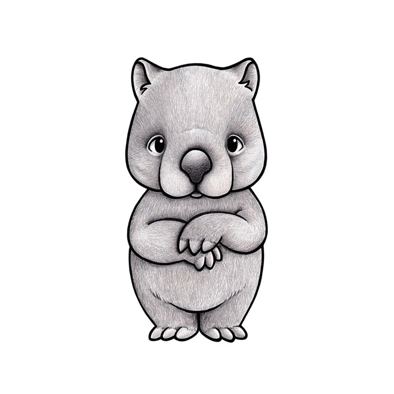 استیکر دیواری کودک مدل wombat