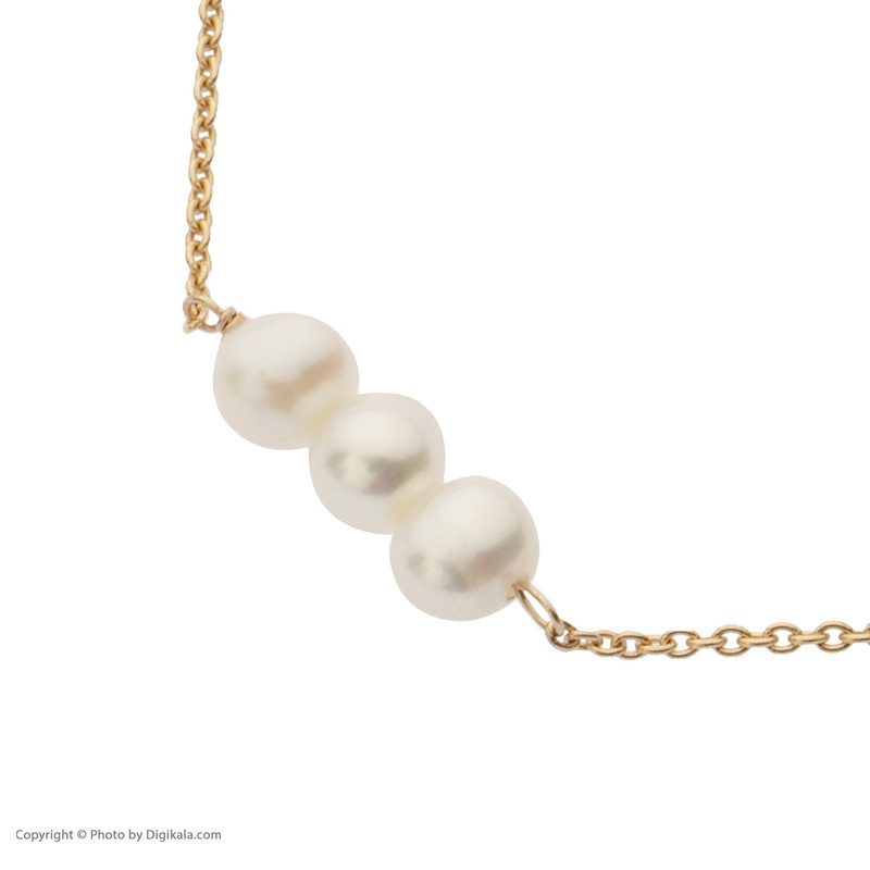 دستبند طلا 18 عیار زنانه پرسته مدل WBC222