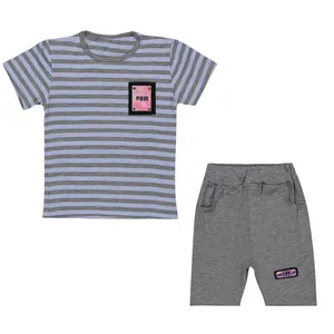 ست تی شرت و شلوارک بچگانه مدل فرشاد کد 3421