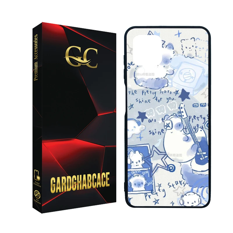 کاور گارد قاب کیس مدل دخترانه مناسب برای گوشی موبایل سامسونگ Galaxy F22 / M22 / M32 4G